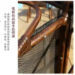 Комплект садовой мебели Green Water: 4 стула, стеклянный круглый, 80 см, (№09) - фото 5