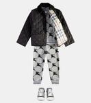 техническая куртка Burberry Kids, черный - фото 2