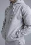 Толстовка SIKSILK ESSENTIALS FULL ZIP , Grey Marl/Grey - фото 4