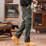 Коллекция Leisure Унисекс Карго Штаны Jeep, Черный - фото 7