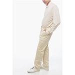 Брюки чинос CROSS из хлопка Marcelo Burlon, Beige - фото 4