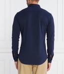 Рубашка мужская Boss Orange с нагрудным карманом базовая, синий - фото 4