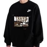 Унисекс худи Nike черное - фото 4