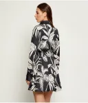 Атласное платье Concetta Guess Jeans, черный - фото 3