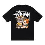 Футболка Stussy Kittens, черная - фото 2