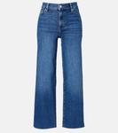 Джинсы Le Slim Palazzo Crop с широкими штанинами Frame, Elixir - фото