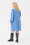 Платье-рубашка KAFFE CURVE Lunda, светло-голубой - фото 4