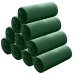 Флисовое одеяло wometo, 130x160 см, темно-зеленый - фото