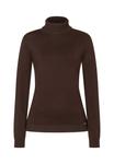 Джемпер More & More FIGURBETONTER ROLLKRAGENPULLOVER, Espresso Brown/Brown - фото