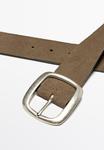 Ремень Massimo Dutti Belt, Mottled Brown - фото 4