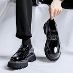 Лоферы мужские черный Modengpan - фото 4