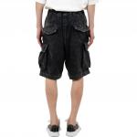 Любительские сшитые карго-шорты с молнией Maison Mihara Yasuhiro, черный - фото 5