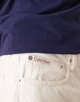 Свободные шорты Calvin Klein Jeans белого цвета - фото 3
