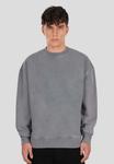 Толстовка Dropsize CREWNECK, Grey Washed/Grey - фото 3