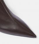 Кожаные ботинки-носки Toteme, Bark - фото 5