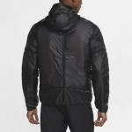 Пуховик Nike Reflective logo Running Sports Down Jacket Black, черный - фото 3