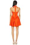 Короткое платье Hera Delfi, tangerine - фото 3
