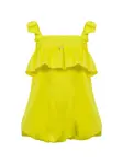 Платье с оборками Lapin House, желтый - фото
