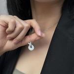 Цветная эмалевая подвеска Women's ERROR, серебро - фото 6