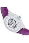 Часы Empress Magnolia Automatic MOP Skeleton Dial Leather Band, фиолетовый - фото 3