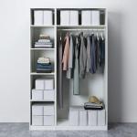 Гардероб PAX/GULLABERG IKEA, 150x60x236 см, белый - фото 7