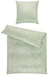 Постельное белье сатин Estella, зеленый - фото