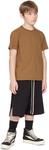 Детская коричневая футболка Level Rick Owens - фото 4