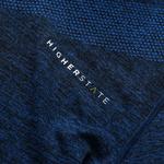 Спортивный топ Higher State Seamfree Half Zip Running, синий - фото 5