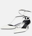 Туфли-лодочки Mia 45 из кожи Khaite, Optic White - фото 4