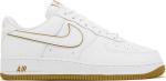Кроссовки Air Force 1 '07 'White Bronzine', белый - фото