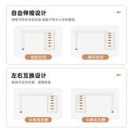 Двухместный стол Naijia с тумбой 240x50 см Cream White - фото 6