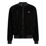 Куртка Adidas St Cord Woven Jacket 'Black', черный - фото