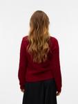 Свитер VERO MODA VMNOVAH, Wine red - фото 6