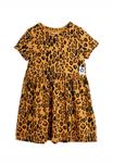Платье из джерси Basic Leopard Dress Mini Rodini, бежевый - фото