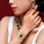 Apm Monaco Нейлоновые браслеты женские green - фото 4