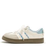 Низкие женские кроссовки STAE, White Blue - фото