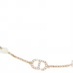 DIOR Колье из смолы Unisex Light Gold - фото 2