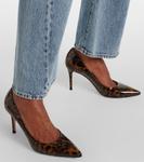 Туфли-лодочки из кожи Gianvito 85 Gianvito Rossi, цвет leopard print - фото 4