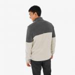 Свитер флисовый Quechua, цвет mondbeige/carbongrau - фото 4