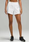 Спортивные шорты lululemon TRACK THAT HIGH-RISE LINED 13CM, White - фото