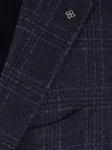 Пиджак в клетку TAGLIATORE, синий - фото 4