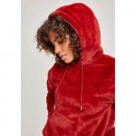 Толстовка Urban Classics Oversized Teddy, красный - фото 3