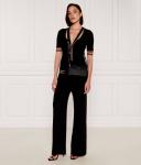 Сумка женская Liu Jo кросс-боди с логотипом бренда, черный - фото 3