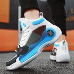 Летние спортивные кроссовки 2024 для мужчин, беговые кроссовки, кроссовки, кеды, мужская обувь для подростков Yafexin, синий - фото 4