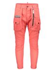 DSQUARED2 брюки карго из хлопка, розовый - фото