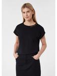 Футболка в цвете 9999_черный comma - фото 2