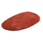 Коврик для ванной Tom Tailor Cozy Bath Uni Oval, 60x2,7x100 см цвет rust - фото 3