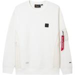 Свитшот мужской Alpha Industries, Ivx/Ecru - фото