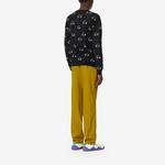 Свитер мужской Kenzo с принтом глаз, черный / белый - фото 5