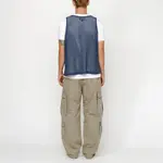 Майка из хлопка Stüssy Stussy, синий - фото 6